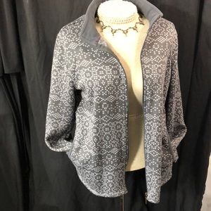 Stan Herman women’s med. zip up Sweater jacket